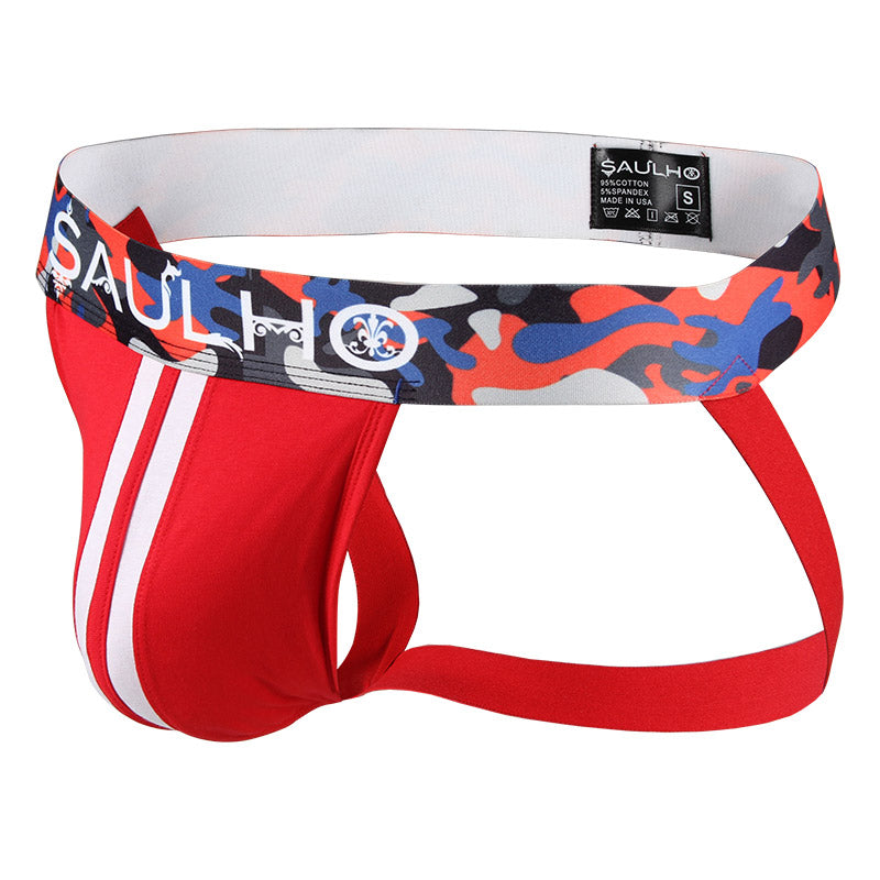 Red Camouflage Jockstrap- 2022 Pride Collection