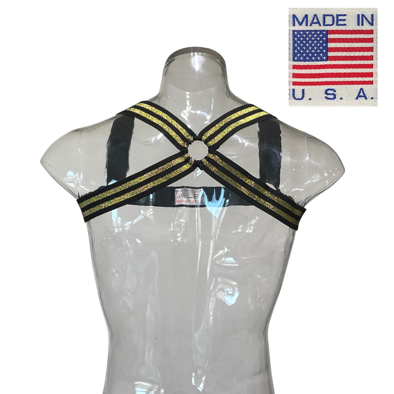 The Black and Gold Saulho Harness
